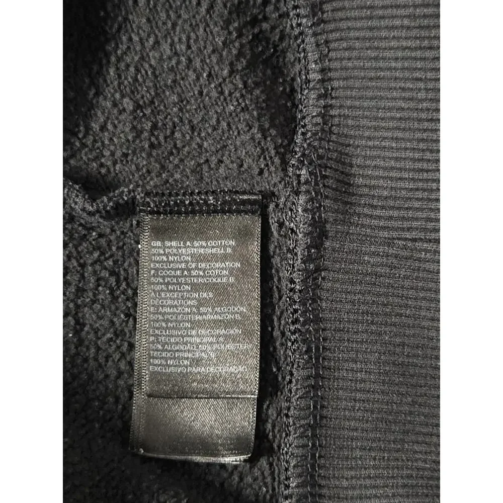 The North Face Men’s Size L Black Crew Neck Pullover Sweatshirt C2